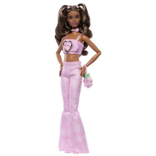 Poupee Barbie Deluxe Style Tenue Rose Coeur 295 mm