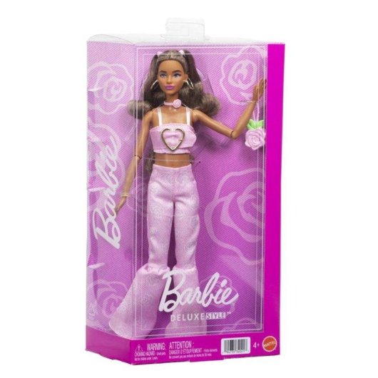 Poupee Barbie Deluxe Style Tenue Rose Coeur 295 mm