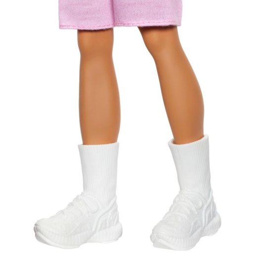 Ken Fashionistas Barbie Puppe mit gestreiftem Polo rot weiss