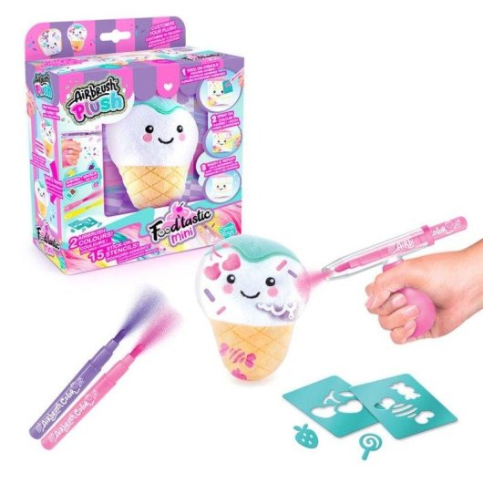 Kit decorar peluches Canal Toys Airbrush Plush Food'tastic airbrush manual