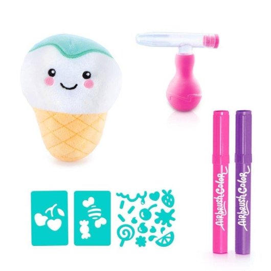 Kit decorar peluches Canal Toys Airbrush Plush Food'tastic airbrush manual