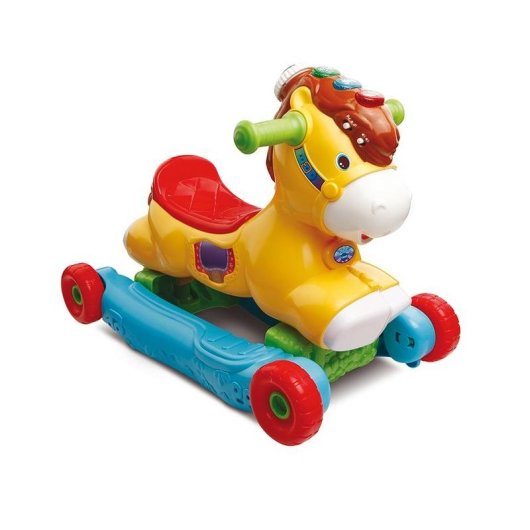 Caballo Balancín VTech Baby P'tit Galop Mon Poney 2 En 1 Con Sonidos Y Melodías