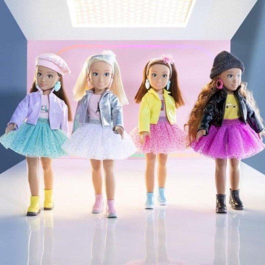 Boneca Corolle Valentine Fashion Week Paris 28 cm perfume baunilha