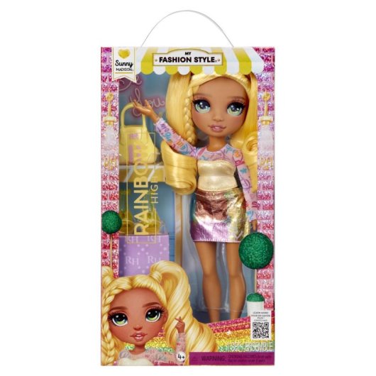 Poupee Rainbow High Sunny My Fashion Style 27 cm articulee