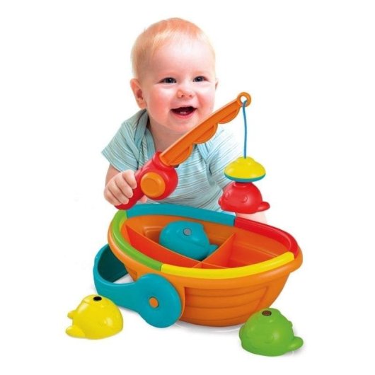 Set de Pesca Magnética Clementoni Juego Educativo Baño 1-3 Años