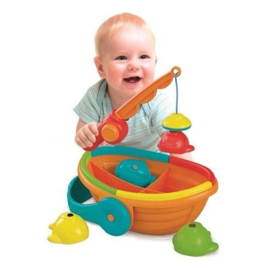 Set de Pesca Magnética Clementoni Juego Educativo Baño 1-3 Años