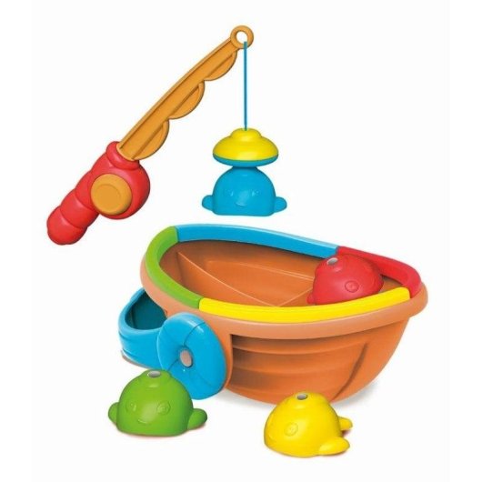 Set de Pesca Magnética Clementoni Juego Educativo Baño 1-3 Años