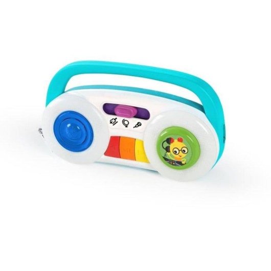 Brinquedo musical Baby Einstein Toddler Jam portátil 30+ melodias LED