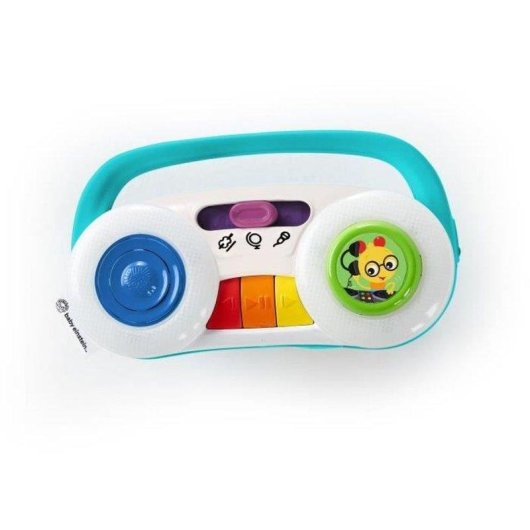 Brinquedo musical Baby Einstein Toddler Jam portátil 30+ melodias LED