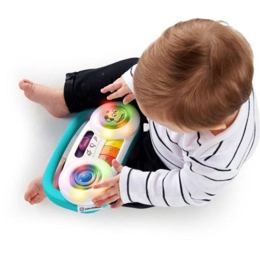 Brinquedo musical Baby Einstein Toddler Jam portátil 30+ melodias LED