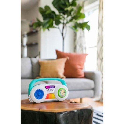 Brinquedo musical Baby Einstein Toddler Jam portátil 30+ melodias LED