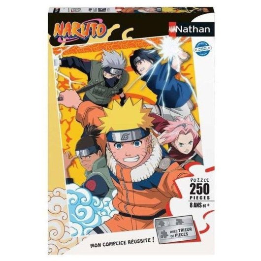 Puzzle Nathan Naruto 250 pezzi Formato verticale 49 x 36 cm