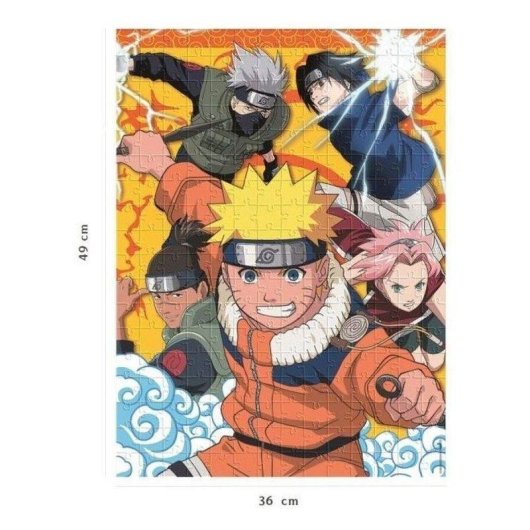 Puzzle Nathan Naruto 250 pezzi Formato verticale 49 x 36 cm