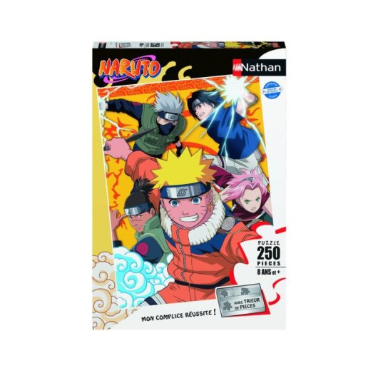 Puzzle Nathan Naruto 250 pezzi Formato verticale 49 x 36 cm