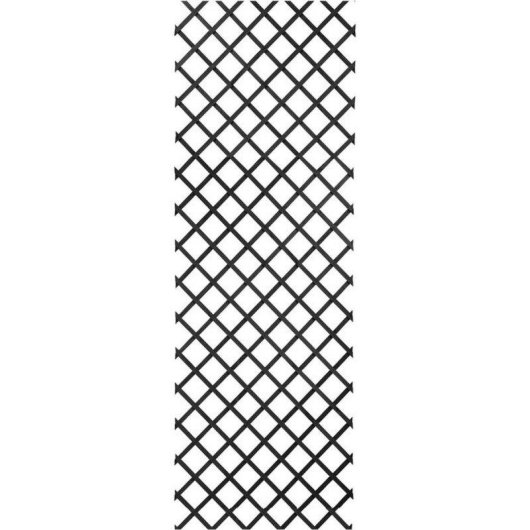 Celosia de Jardim Extensivel Nature 50x150 cm Madeira FSC antracite Malha 12 cm