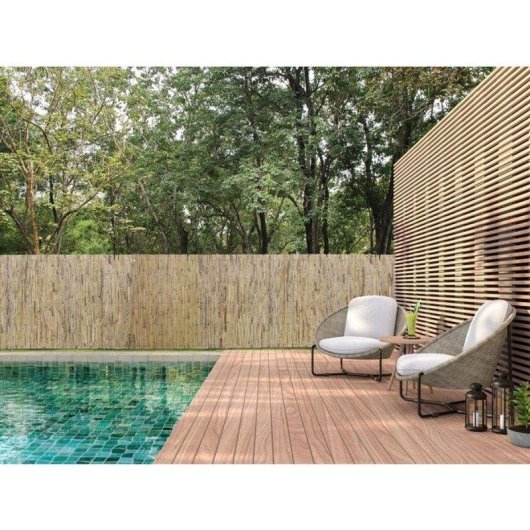 Brise-vue Nature PREMIUM 1x3m Bege Privacidade 3/5 Jardim