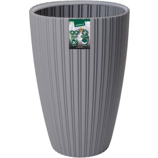 Pot de Jardin Garden ID Fancy Gris 40 x 58 cm