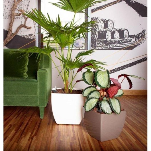 Pot de fleurs Siena Matte auto-irrigant Artevasi Diametre 30 x Hauteur 27 cm
