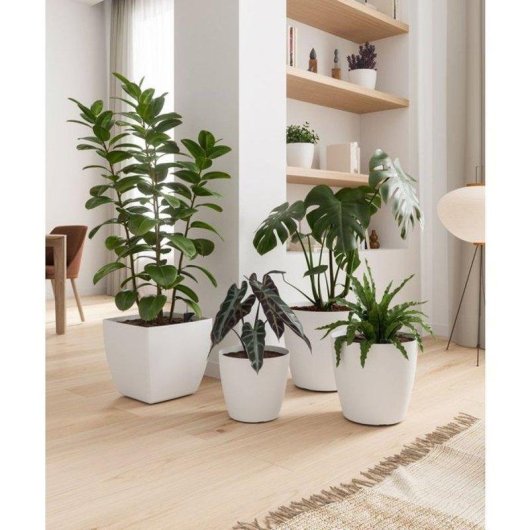 Pot de fleurs Siena Matte auto-irrigant Artevasi Diametre 30 x Hauteur 27 cm