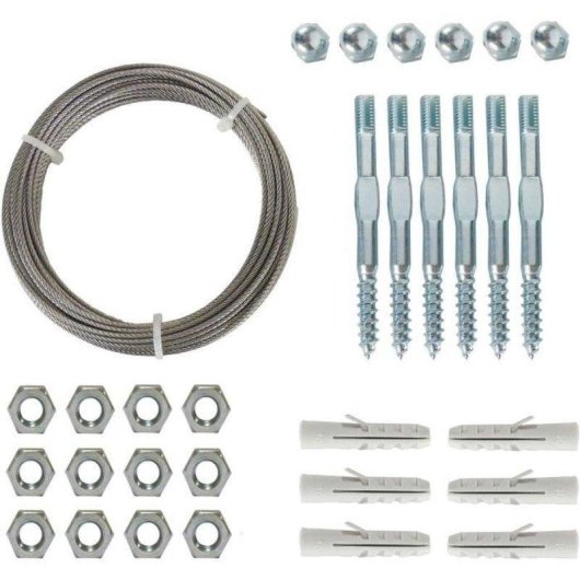 Kit Tensores Invisibles Nature 10 m Ø1,8 mm Plantas Trepadoras