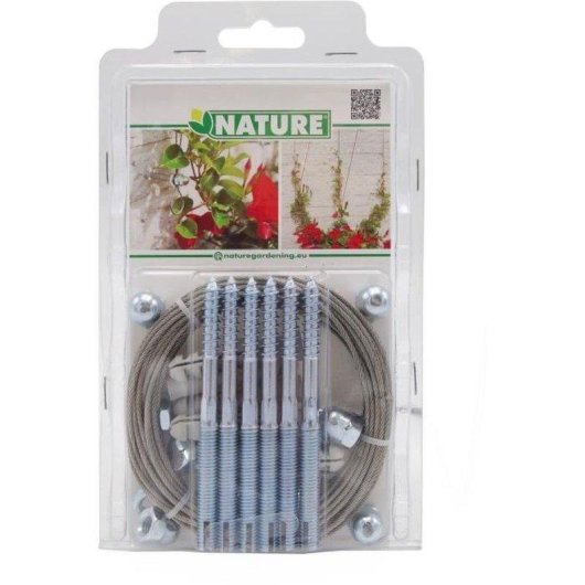 Kit Tensores Invisibles Nature 10 m Ø1,8 mm Plantas Trepadoras