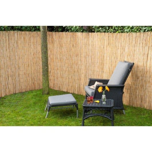 Pantalla de privacidad Nature Caña natural 1 x 3 m Beige