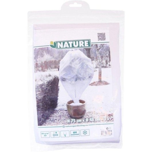 Winterschutzhuelle Nature fuer Topfpflanzen Packung 3 30 g/m2 UV-beständig