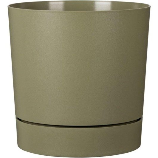 Pot d'arrosage automatique Garden ID Plano + Reserve 47 cm Vert mousse