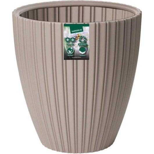 Vaso Garden ID Fancy Taupe 40 x 42 cm 80% riciclato
