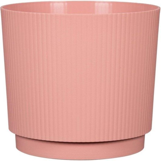 Macetero Garden ID Lino Rosa Redondo 25 cm 7 L