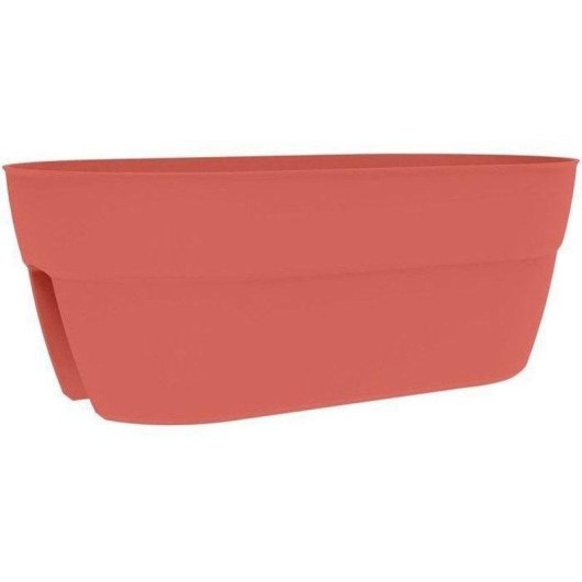 Jardinière Balcon Osaka EDA Terracotta Orange 56x30 cm 19,5 L