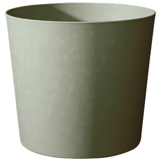 Pot EDA Element Conique 100 L Plastique Recyclé Khaki