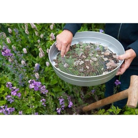 Garten Sieb Nature Durchmesser 37 cm Maschenweite 6 mm