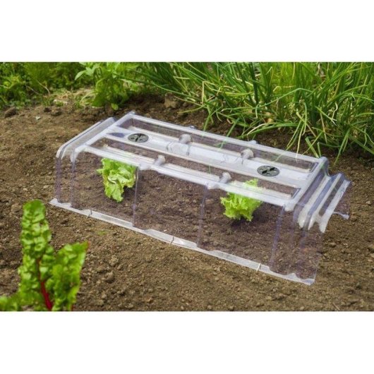 Nature PVC Tunnel Modulares 86x40x22 cm mit 2 Ventilatoren