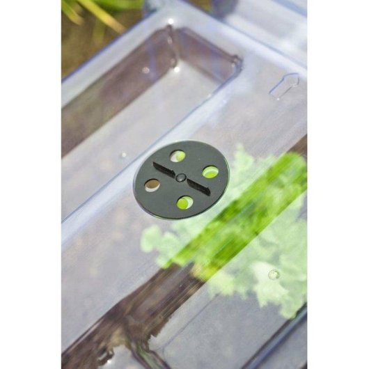 Nature PVC Tunnel Modulares 86x40x22 cm mit 2 Ventilatoren