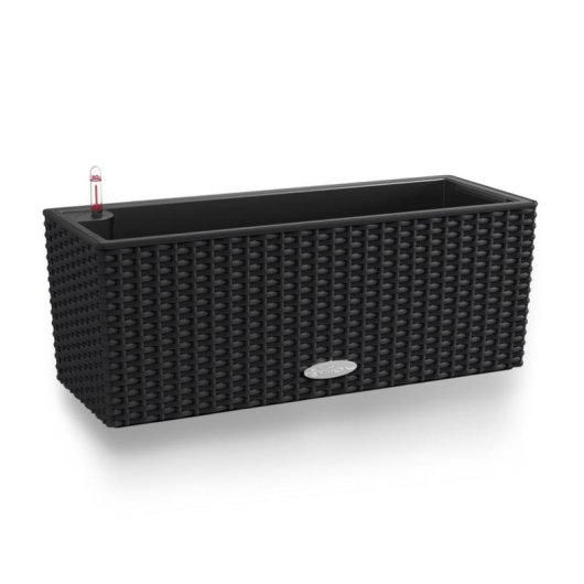 Garten Pflanzkuebel Balconera Cottage 50 Lechuza Graphite Schwarz 8 L