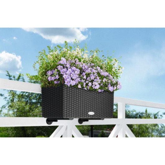 Pflanzkasten Lechuza Balconera Cottage 50 cm Moka