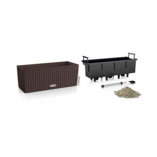 Pflanzkasten Lechuza Balconera Cottage 50 cm Moka