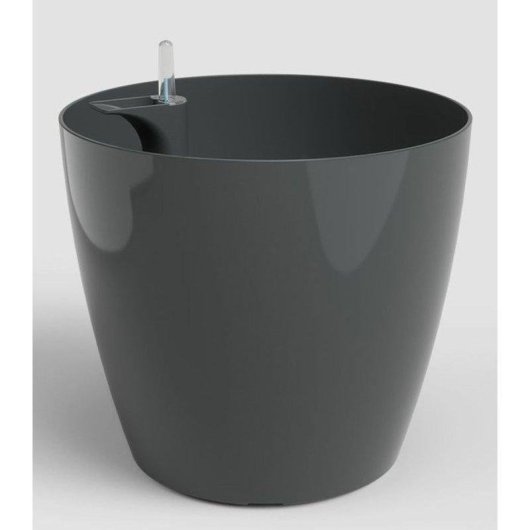 Pot de fleurs Artevasi San Remo Autorriego Diametre 30 Gris Anthracite