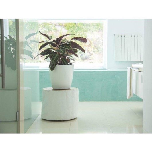Pot de fleurs Artevasi San Remo Autorriego Diametre 30 Gris Anthracite