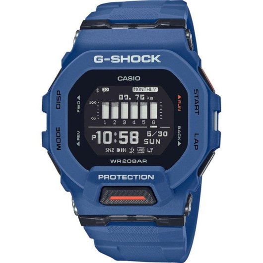 Casio G-Shock GBD-200-2ER Bluetooth 49mm Blu Resistente Acqua 200m