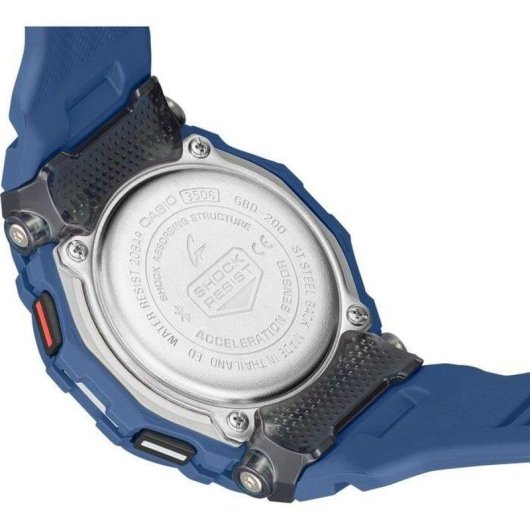 Casio G-Shock GBD-200-2ER Bluetooth 49mm Blu Resistente Acqua 200m