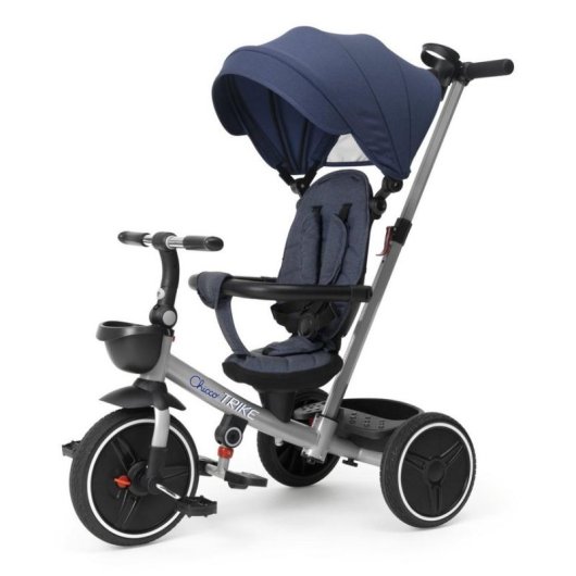 Tricycle Chicco 4 in 1 Evolutiv Klappbar mit abnehmbarem Verdeck Blau