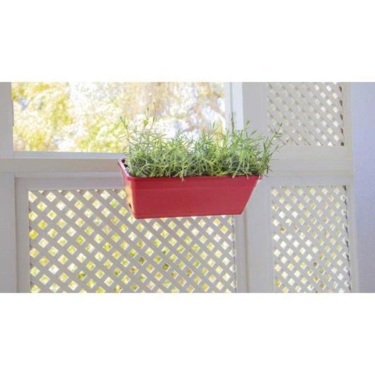 Jardiniere ARTEVASI Venezia Reserve Eau 10 L Gris Antracite
