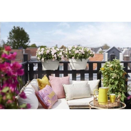 Pot de balcon Elho Vibia Campana Flower Bridge 40 cm 10 L