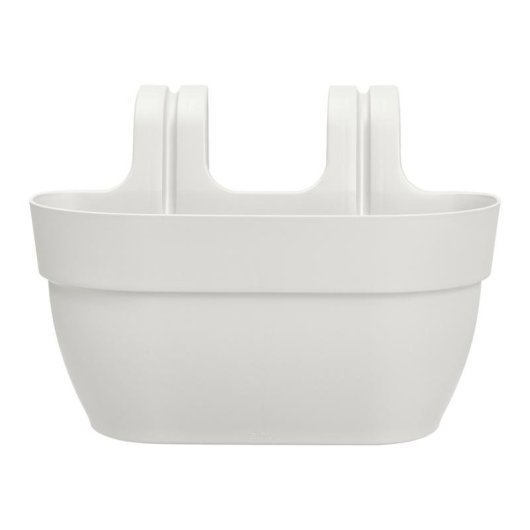 Balconniere Elho Vibia Campana Easy Hanger Blanc Seda 5,8 L
