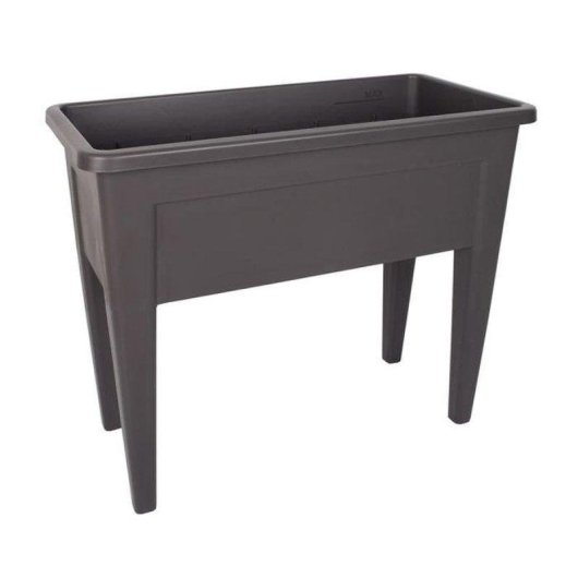 Table de culture surlevee Artevasi Venezia 39x80x69 cm Gris anthracite mate 58 L