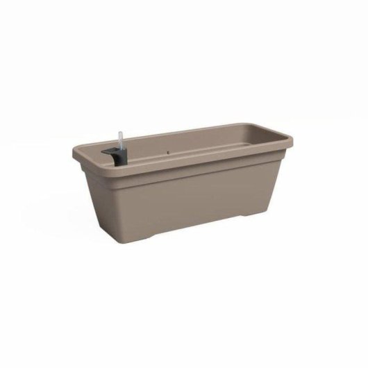 Pot Venezia L SWS Reserve d Eau Integree Taupe Mat