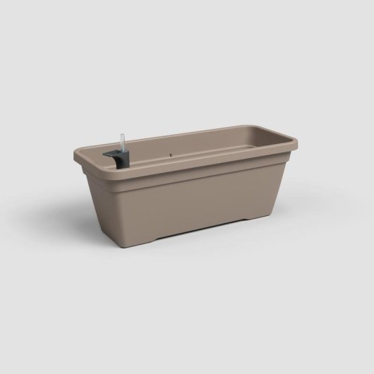 Pot Venezia L SWS Reserve d Eau Integree Taupe Mat