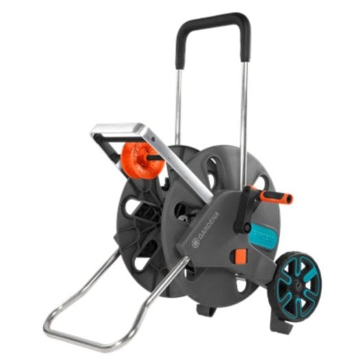 Carrete de manguera de jardín Gardena CleverRoll L 100 m Resistente al hielo